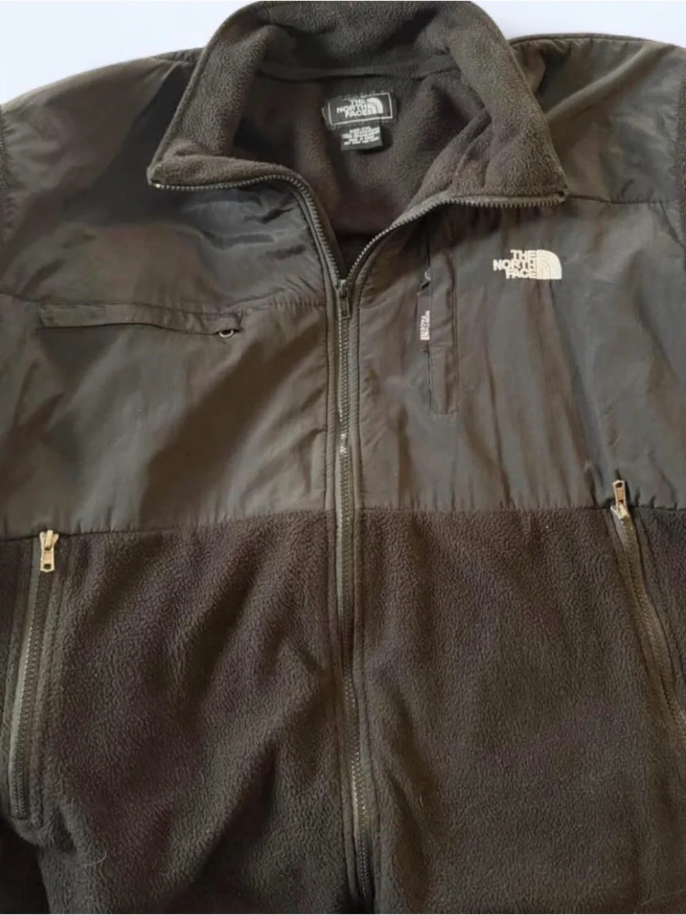 The North Face Men's Dark Brown Fleece Performance Jacket